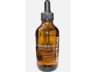Brookstone Magnesium Multi-Use Oil, 4 fl oz/118 mL