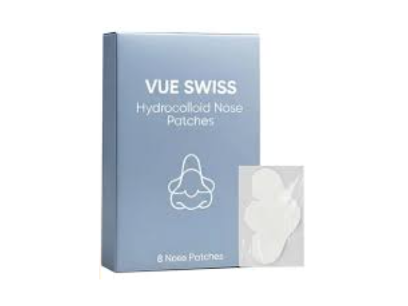 Vue Swiss Hydrocolloid Nose Patches, 8 Count