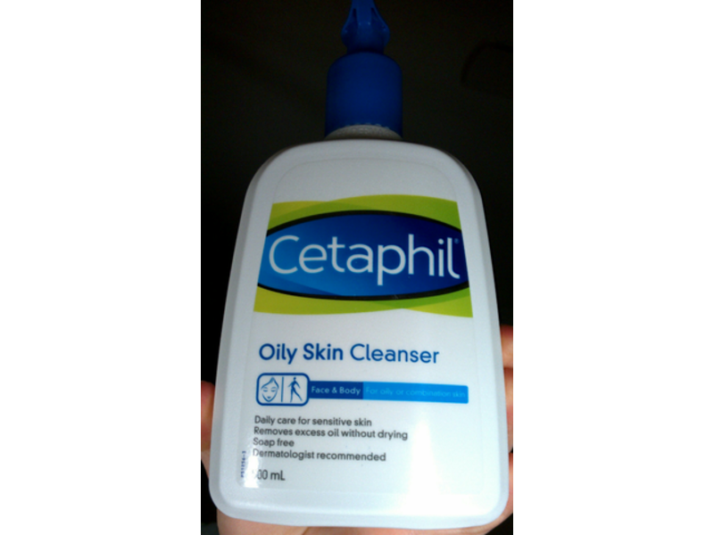 Cetaphil Oily Skin Cleanser, Face & Body, 500 mL