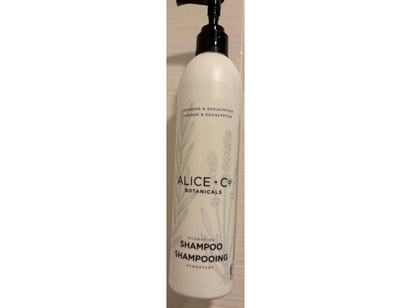 Alice + Co Botanicals Hydrating Shampoo, Lavender & Eucalyptus, 12 fl oz/354 mL