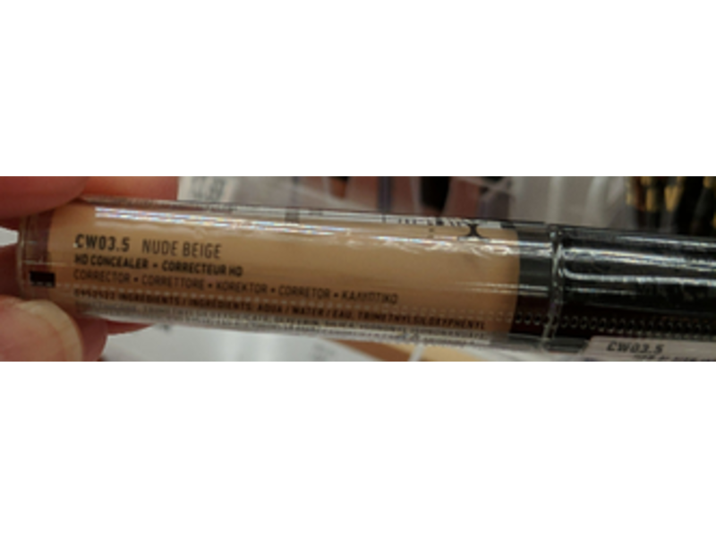 NYX Professional Makeup HD Studio Photogenic Concealer, Nude Beige, 0.11 oz/3 g