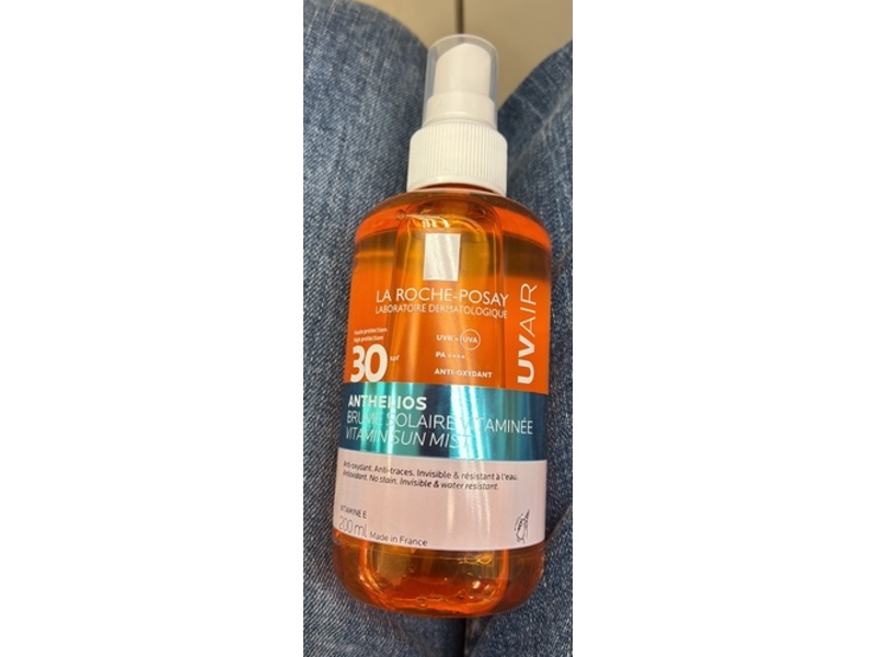 La Roche-Posay Anthelios Uv Air Vitamin Sun Mist, SPF 30, 200 mL