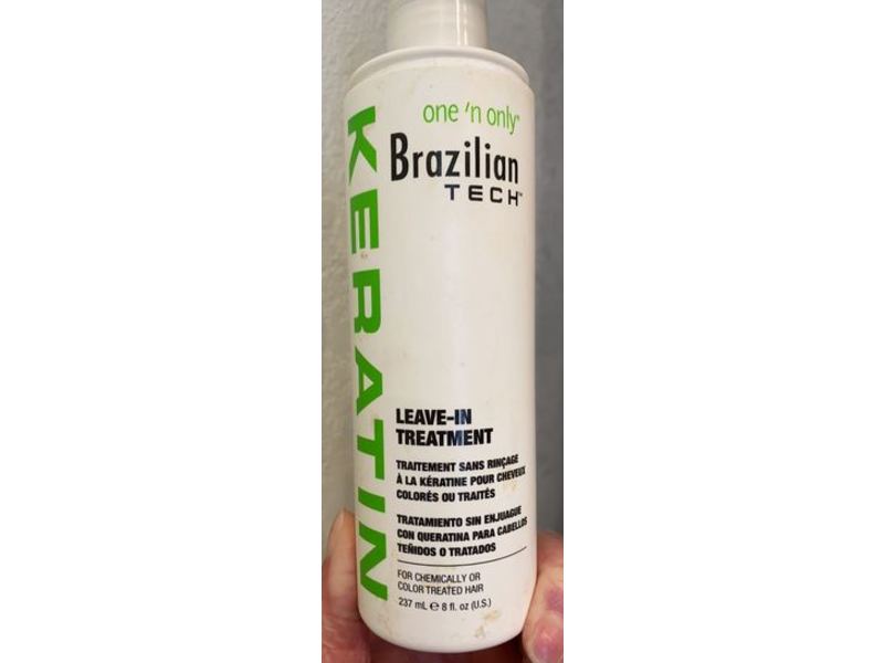 One 'N Only Keratin Brazilian Tech Leave-In Treatment, 8 fl oz / 237 mL