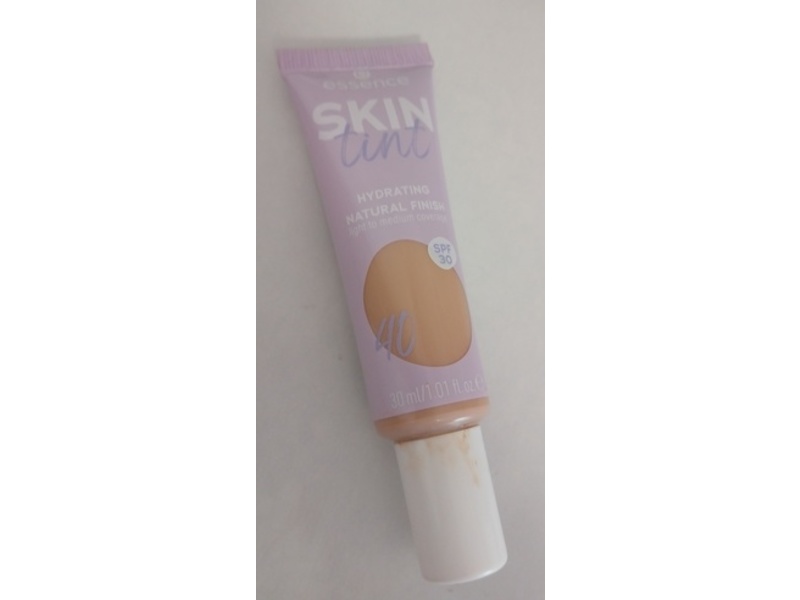 Essence Skin Tint Hydrating Natural Finish, 40, SPF 30, 1.01 fl oz/30 mL