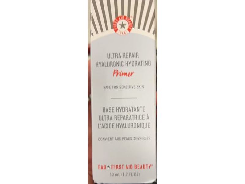 First Aid Beauty Ultra Repair Hyaluronic Hydrating Primer, 1.7 fl oz/50 mL