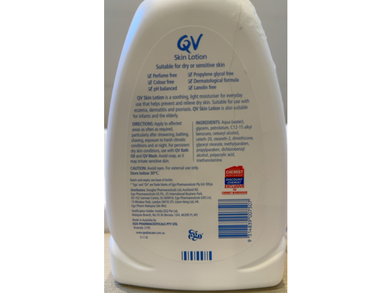 Qv Skin Lotion 1.25 L