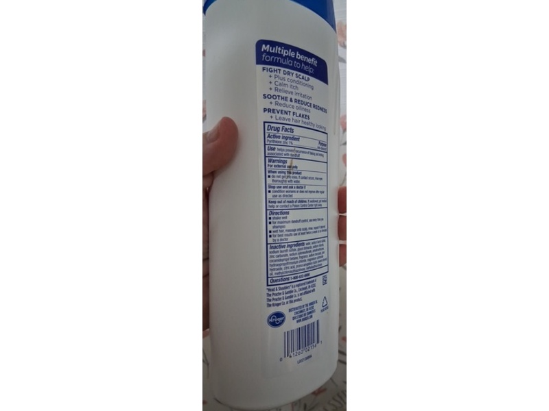 Kroger 2 In 1 Dandruff Shampoo Plus Conditioner, Almond Oil, 20.7 fl oz/612 mL