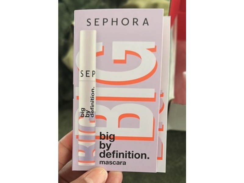 Sephora Big By Definition Mascara, Ultra Black, 0.06 oz/1.9 g