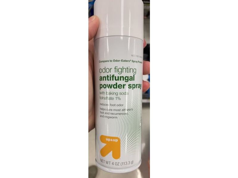 Up & Up Odor Fighting Antifungal Powder Spray, 4 oz/113.3 g