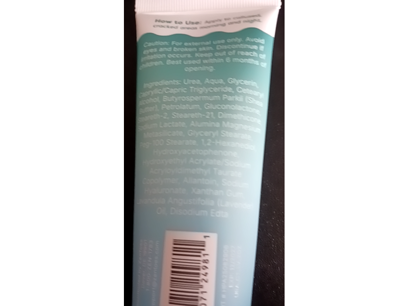 Zentoes 40% Urea Foot Cream, Intensive Repair, 2 fl oz/59 mL