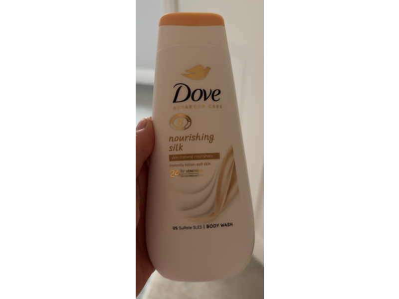 Dove Nourishing Silk Body Wash, 225 mL