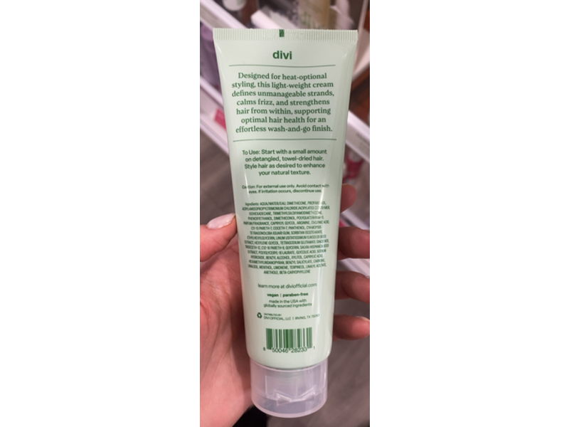 Divi Smooth + Define Air Dry Cream, 4 oz/120 mL