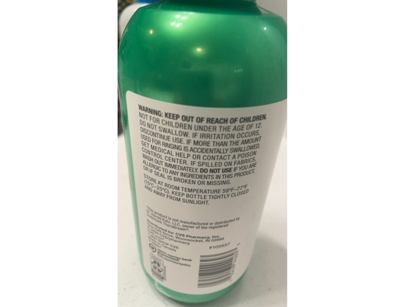 CVS Health Oral Rinse, Smooth Mint, 16 fl oz/473 mL