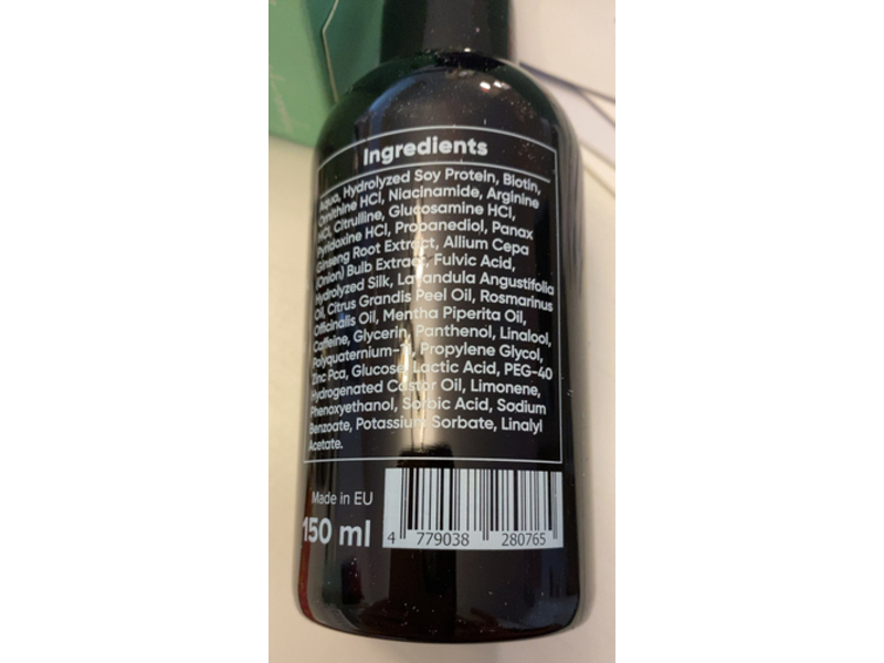 Moerie Ultimate Hair Growth Spray, Biotin & Minerals, 5.07 fl oz/150 mL