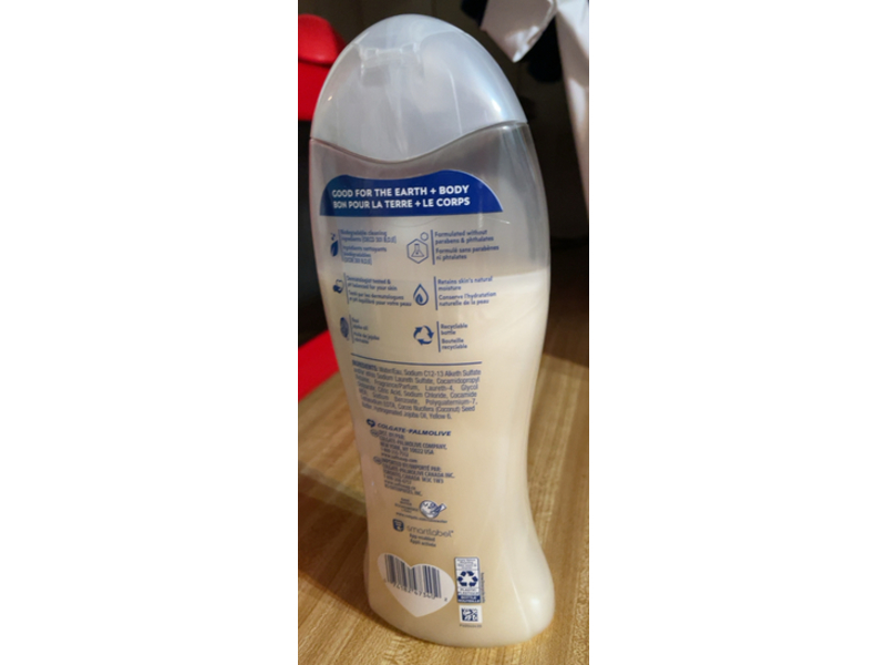 Softsoap Creamy Moisturizing Body Wash, Vanilla & Jojoba Oil, 20 fl oz/591 mL, Pack Of 4