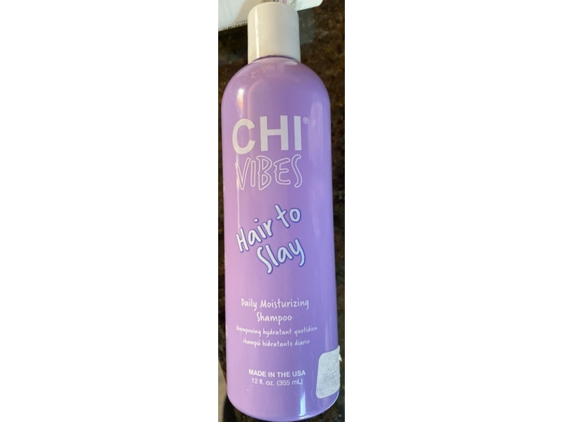 CHI Hair To Slay Daily Moisturizing Shampoo, 12 fl oz/355 mL