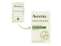 Aveeno Moisturizing Bar, Fragrance Free, 3.5 oz/100 g - thumbnail 2