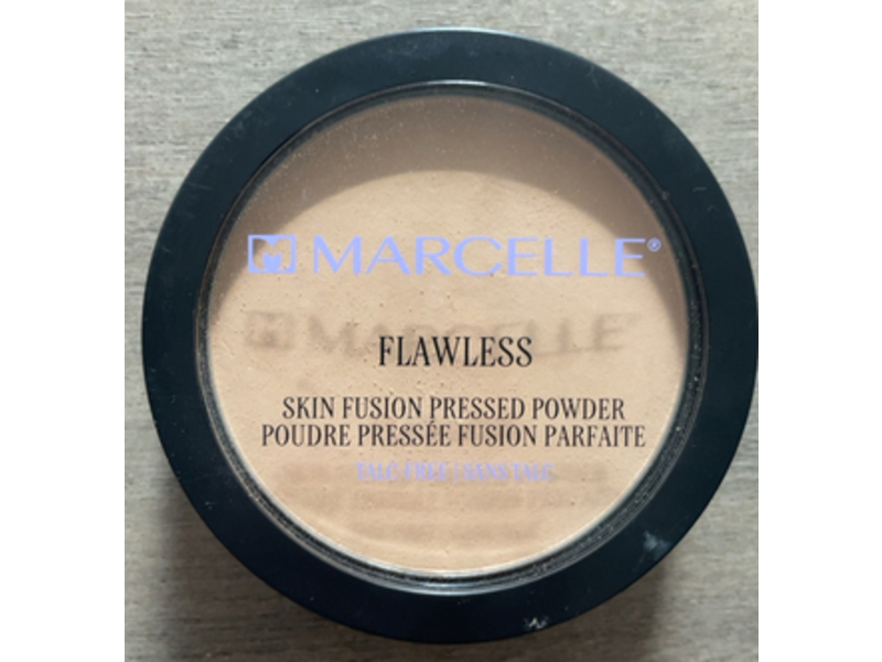 Marcelle Flawless Pressed Powder, Nude Beige, 0.25 oz/7 g