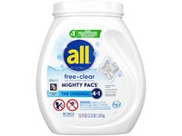 All The Original Mighty Pacs Laundry Detergent, Free Clear, 80 Pacs, 52.9 oz/1.50 kg - Image 2