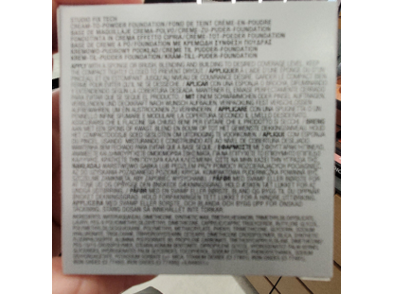 M.A.C Studio Fix Tech Cream-To-Powder Foundation, NW15, 0.35 oz/10 g