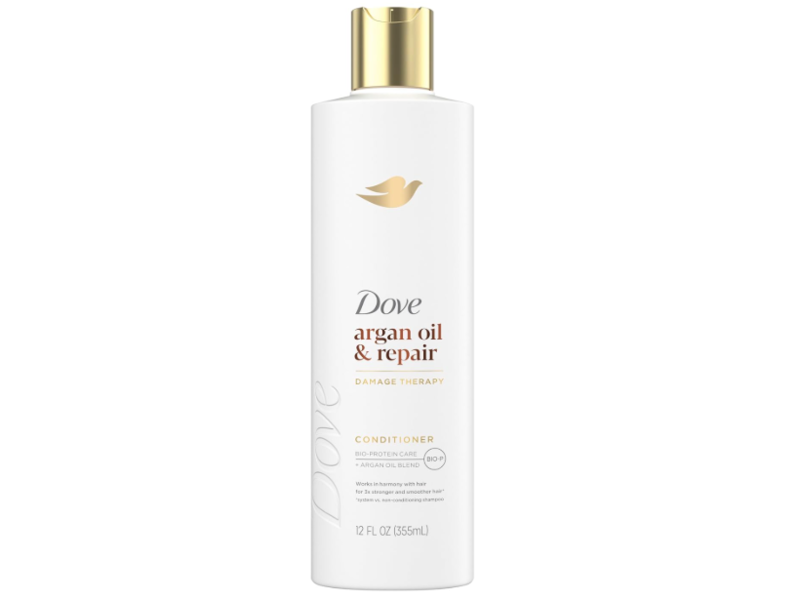 Dove Damage Therapy Conditioner, Argan Oil & Repair, 12 fl oz/355 mL