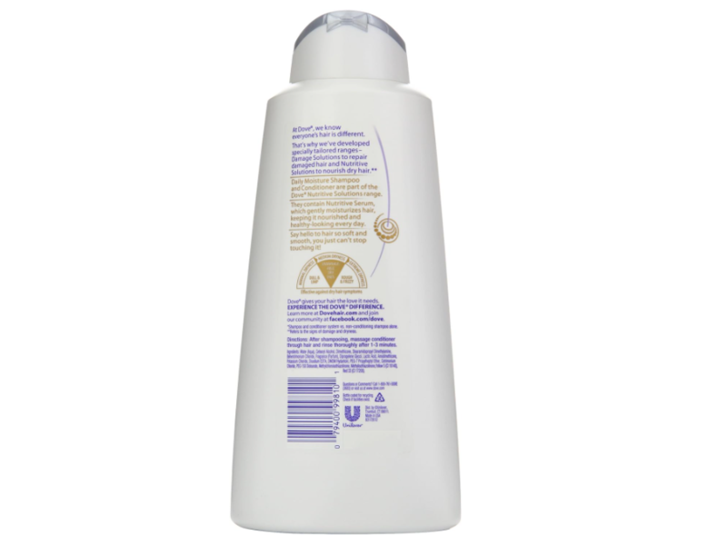 Dove Daily Moisture Conditioner, Nutritive Serum, 25.4 fl oz/750 mL