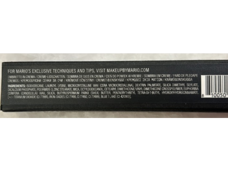 Makeup By Mario Master Mattes Longwear Cream Eyeshadow, Mauve, 0.06 oz/2 mL