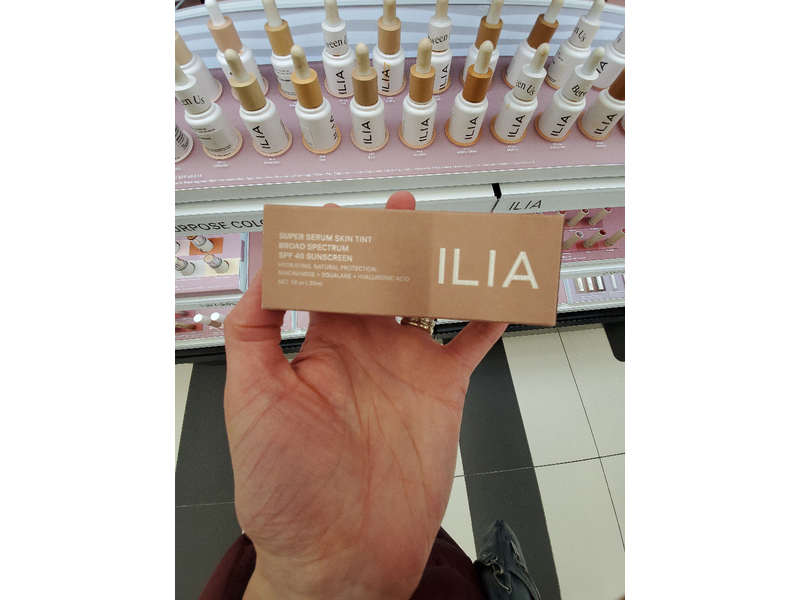 Ilia Super Skin Tint Serum, SPF 40, St4 Formosa, 1 fl oz/30 mL