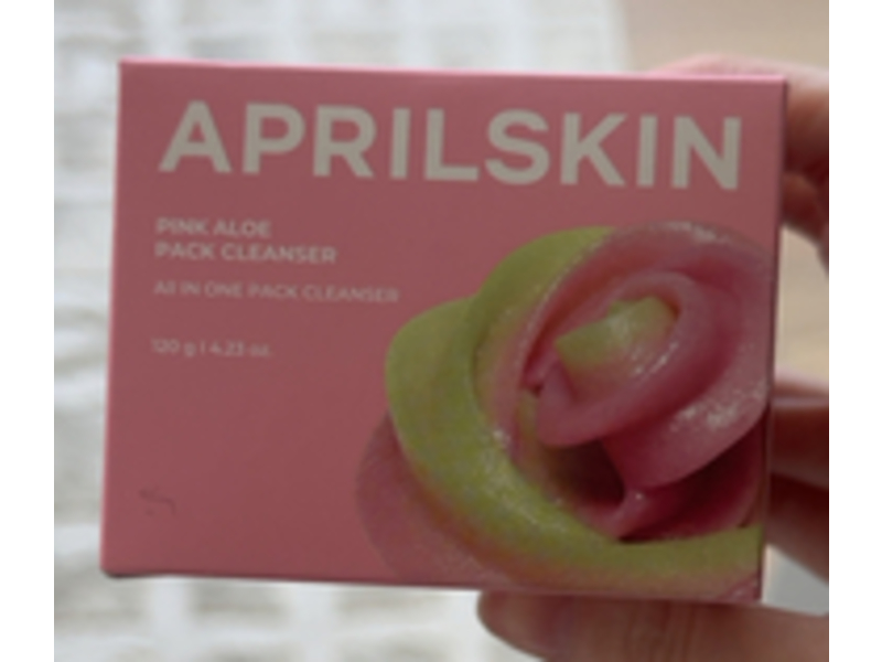 Aprilskin Pink Aloe Pack Cleanser, 4.23 oz/120 g