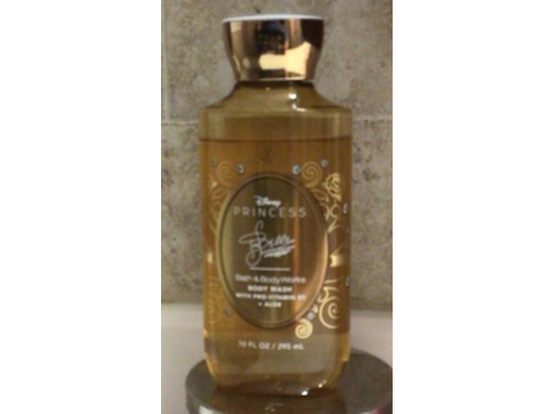 Bath & Body Works Disney Princess Bella Body Wash, Vitamin B5 + Aloe, 10 fl oz/295 mL