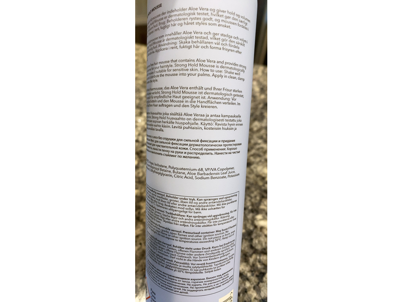 Id Hair Sensitive Xclusive Strong Hold Mousse, 300 mL