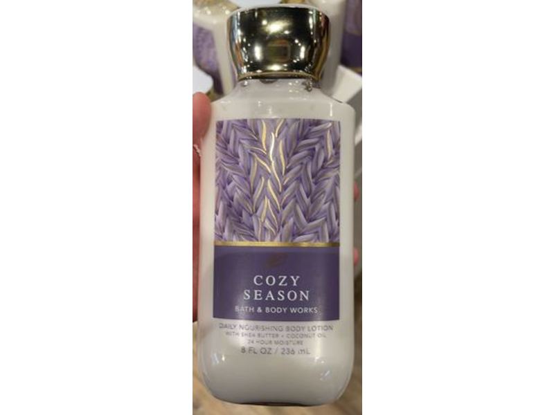 Bath & Body Works Daily Nourishing Body Lotion, Cozy Season, 8 fl oz/236 mL