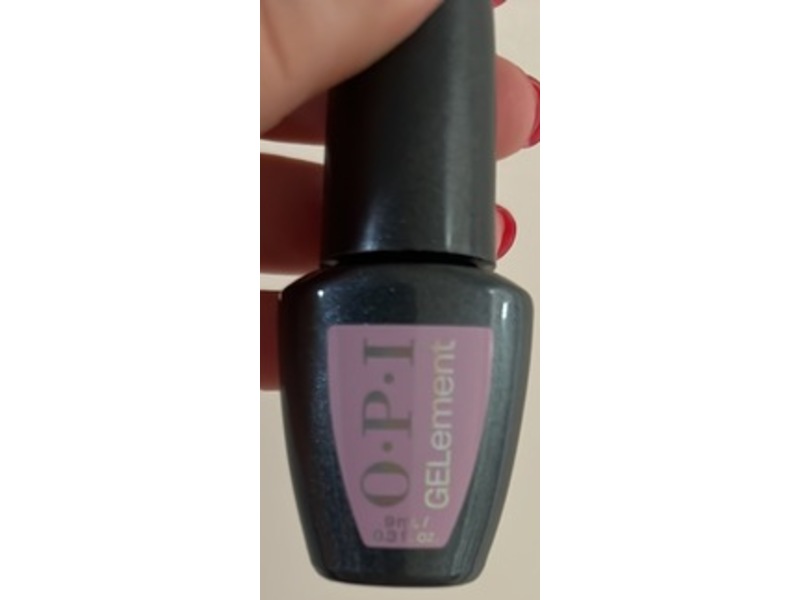 OPI Gelement Nail Polish, Let Me Lavender, 0.3 fl oz/9 mL