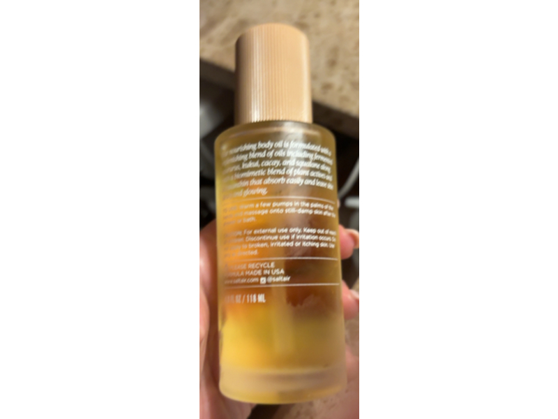 Saltair Santal Bloom Nourishing Body Oil, 4 fl oz/118 mL