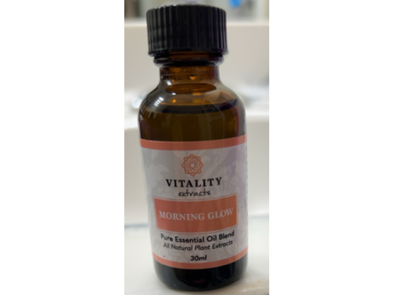 Vitality Extracts Morning Glow Pure Essential Oil Blend, 30 mL