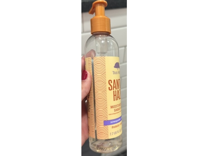 Tree Hut Santal Haze Moisturizing Shave Oil, Ashwagandha + Turmeric, 7.7 fl oz/227 mL