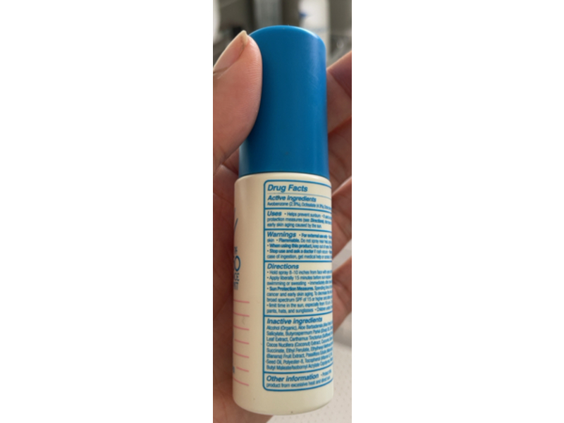 Vacation Super Spritz Sunscreen Face Mist, SPF 50, 1 fl oz/30 mL