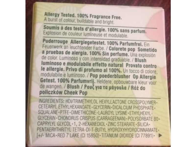 Clinique Cheek Pop Blush Pop, 01 Ginger Pop, 0.12 oz/3.5 g