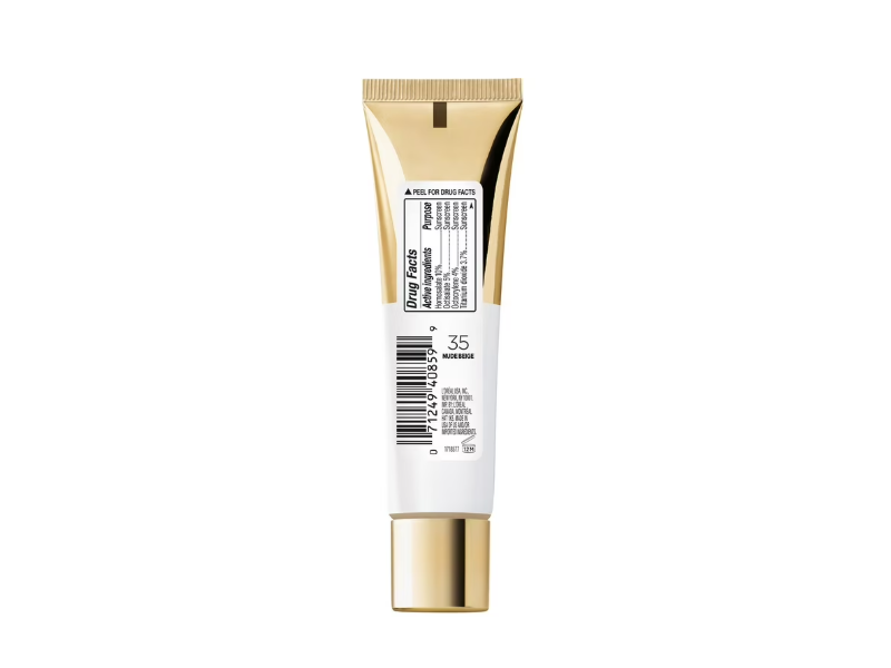 L'Oreal Paris Age Perfect Radiant Serum Foundation, SPF 50, Nude Beige 35, 1 fl oz / 30 mL