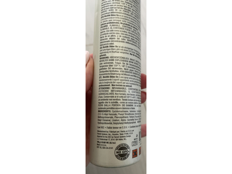 BioSilk Shine On Spray Abrillantador, Finish, 5.3 oz/150 g