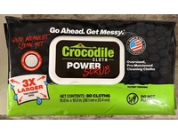 Crocodile Cloth PowerSCRUB Cleaning Wipes, 80 Count - thumbnail 2
