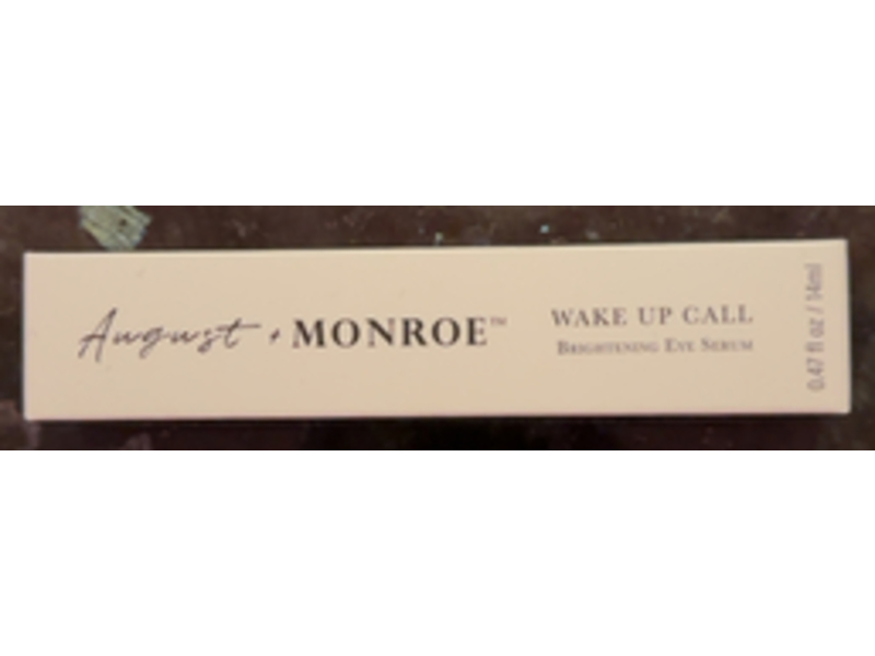 August +Monroe Wake Up Call Brightening Eye Serum, 0.47 fl oz/14 mL
