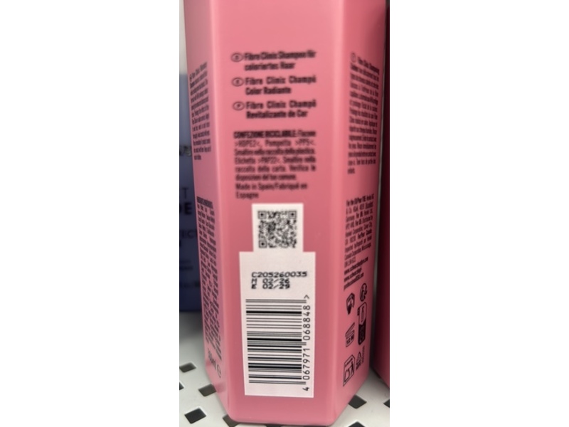 Schwarzkopf Professional Fibre Clinix Shampoo, 10.1 fl oz/300 mL