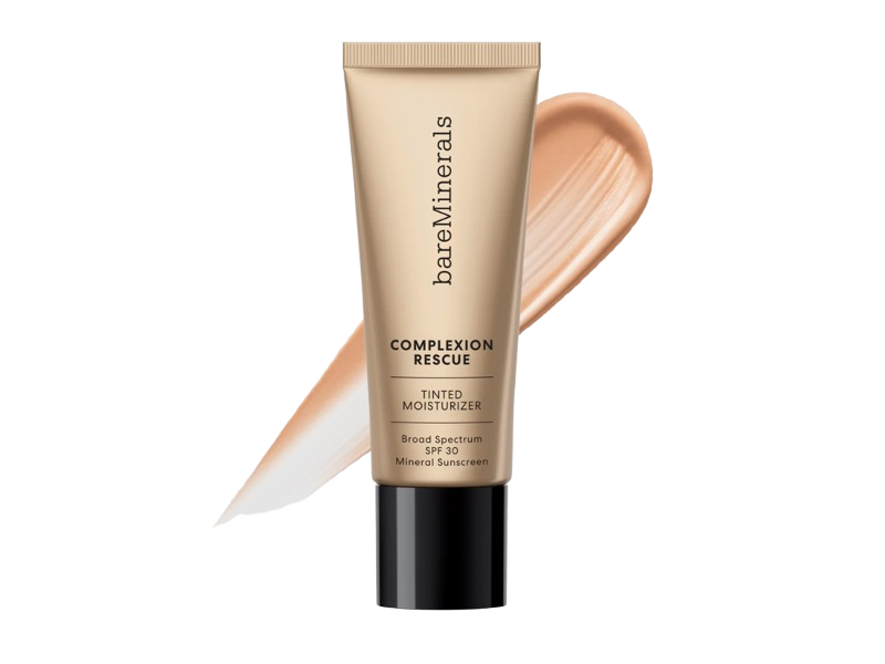 Bare Minerals Complexion Rescue Tinted Hydrating Gel Cream, Suede 04, SPF 30, 1.18 fl oz/35 mL