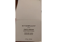 Withsimplicity Face Cream, 1 fl oz/30 mL - thumbnail 2