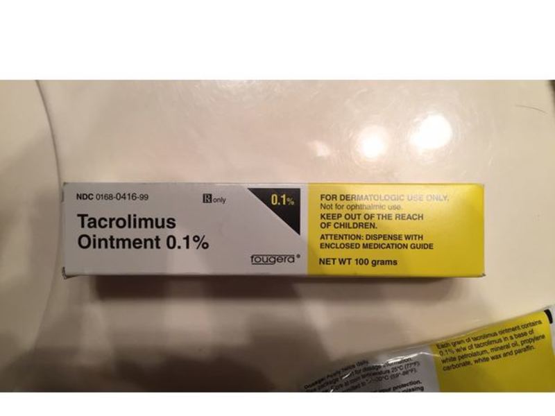 Tacrolimus Ointment 0.1%, 100 g, Fougera (RX)