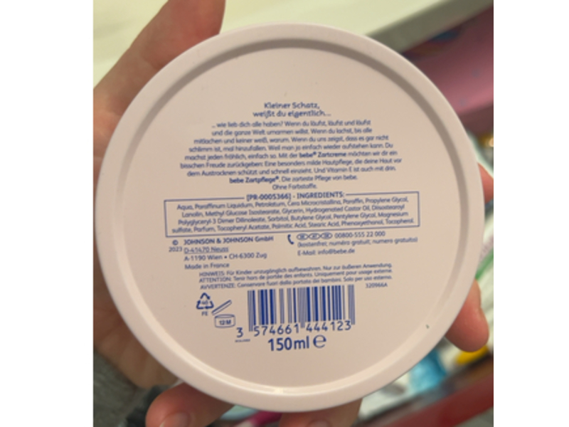 Bebe Zartcreme Baby Cream, 150ml