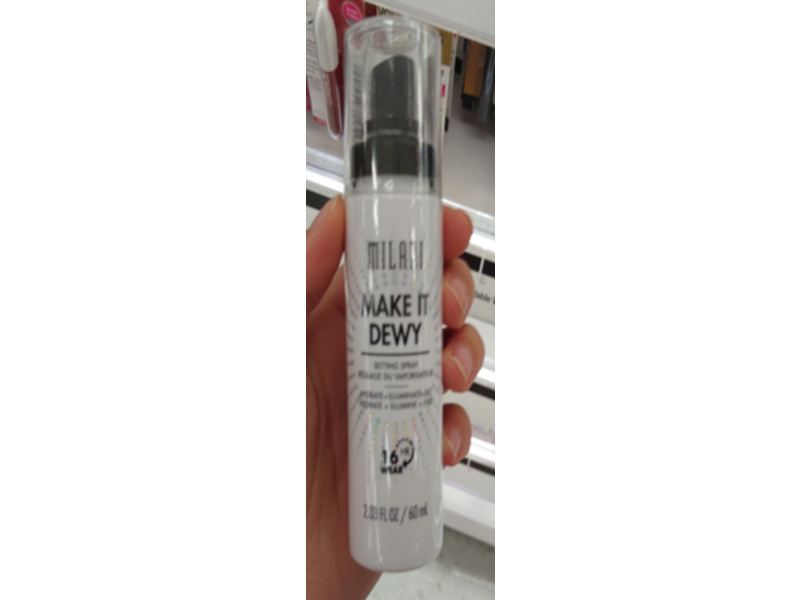 Milani Make It Dewy Setting Spray, Hydrate + Illuminate + Set, 2.03 fl oz/60 mL
