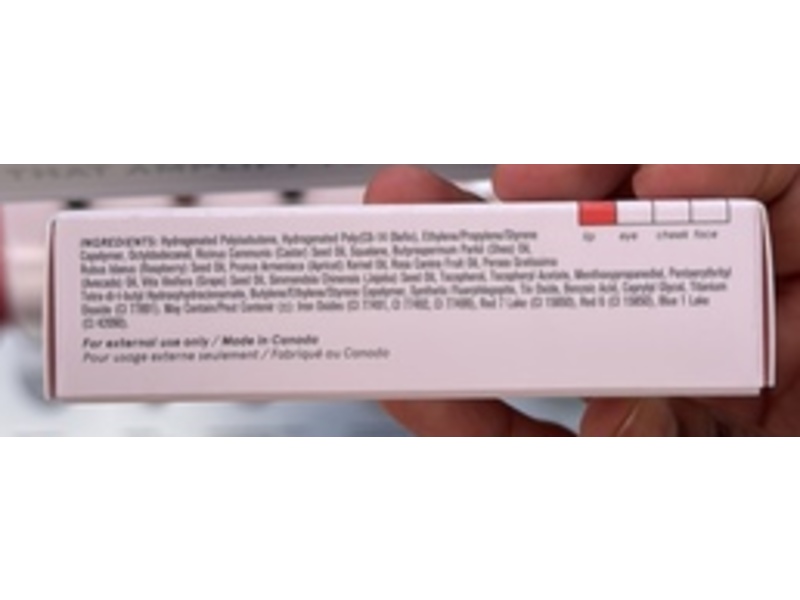 Glossier Lip Glaze Oil, Tangy, 0.27 fl oz/8 mL