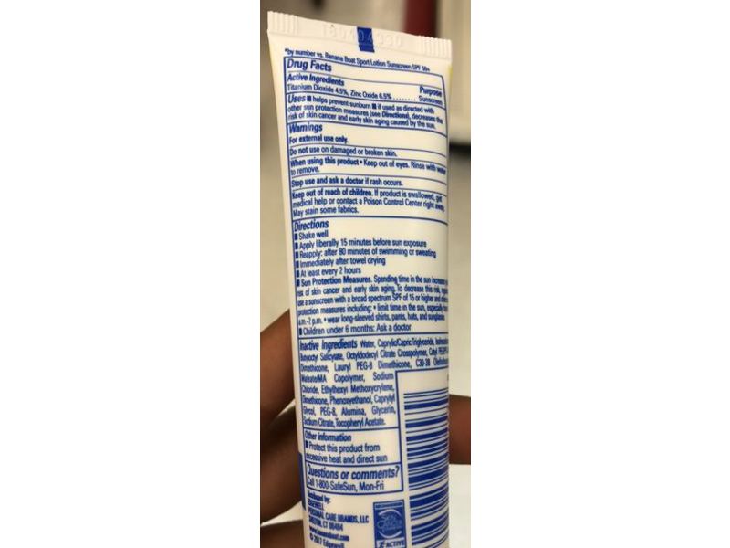 Banana Boat Kids 100% Mineral Sunscreen Lotion, SPF 50+, 1 fl oz/29 mL, Pack Of 24